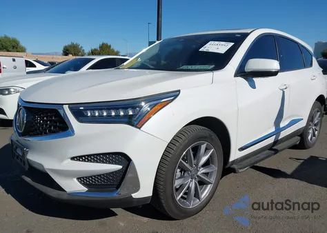 2020 Acura Rdx Technology Package из США, поврежденный, VIN 5J8TC1H54LL003546